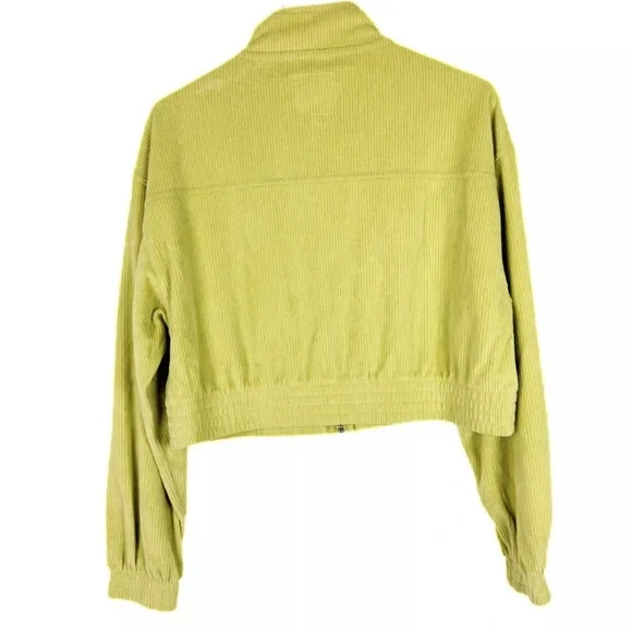 Aerie Groove On Velour Full Zip Cropped Jacket - Picture 5 of 10